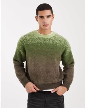 Cotton On – kastiger pullover - Grün