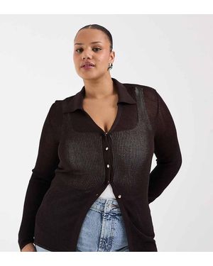 ONLY Crochet Cardigan - Black