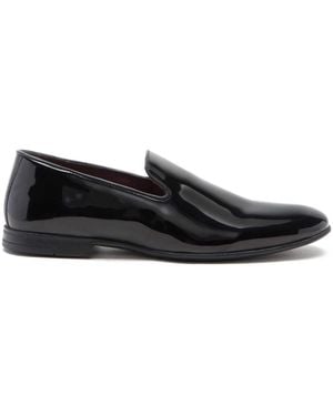 Thomas Crick – frankie – elegante loafer aus em lackleder - Schwarz