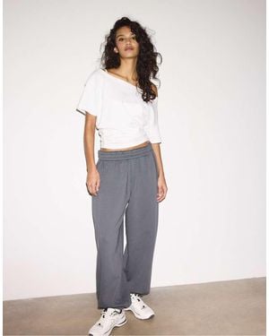 Stradivarius Balloon Joggers - White