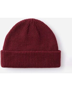 Cotton On Heavy Knit Beanie - Red
