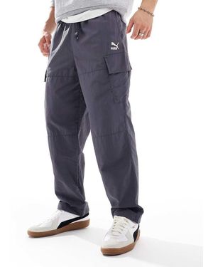 PUMA Slim-Fit Cargo Trousers - Blue