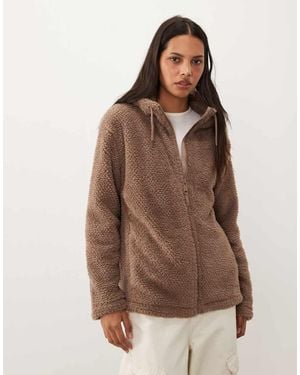 Regatta Hooded Evelina Fleece - Brown