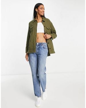 Madewell – e hemdjacke mit rückenteil - Blau