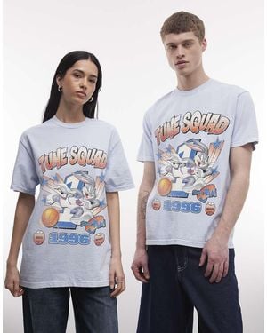 PRNT Space Jam Bugs Bunny 1996 Relaxed T-Shirt - Blue