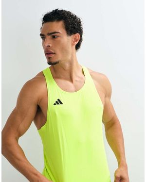 adidas Originals Adidas Running Adizero Vest - Green