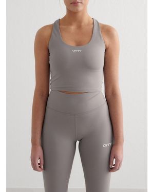 Aim'n Bralette Cemento Básico Core De - Gris