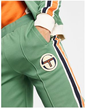 Sergio Tacchini jogger With Boucle Branding - Green