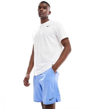 Nike Dri-fit Totality Knit 7 Inch Shorts - White