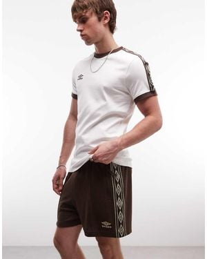 Umbro Taped Track Short - Brown