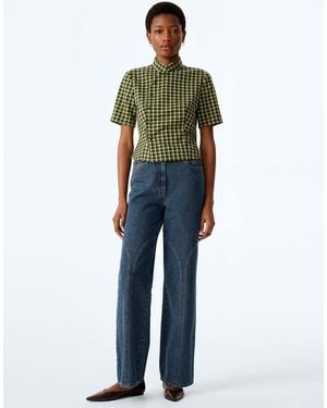 OMNES Riley Blouse - Blue