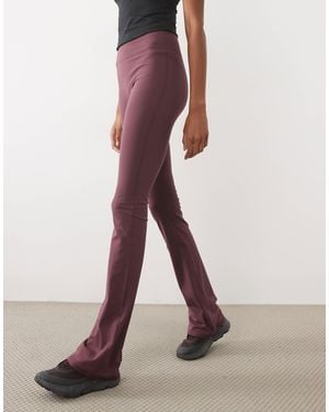 4505 Tall Icon High Waist Slim Kick Yoga legging - Purple