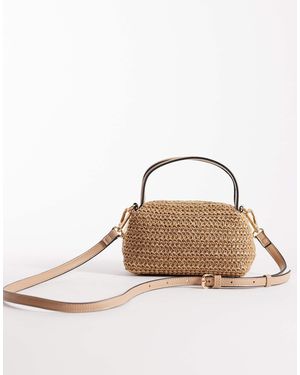 ASOS Mini pochette avec bandoulière amovible - naturel - Neutre