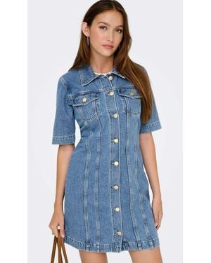 ONLY Denim Dress - Blue