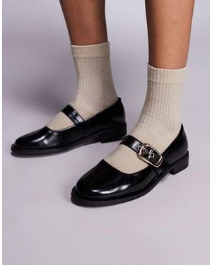 River Island Mary Jane Ballet Flat - Black
