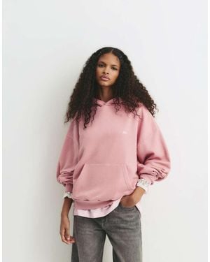 Pull&Bear Pacific Hoodie - Pink