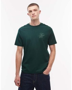 Tommy Hilfiger Script Interlock T-Shirt - Green