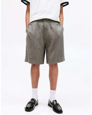 Pull&Bear Pantaloncini Ampi - Grigio