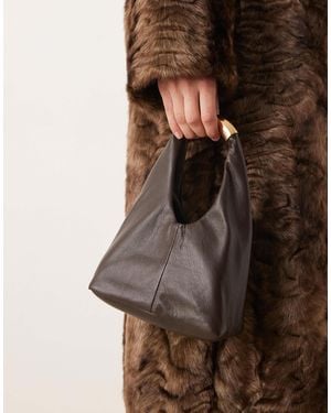 Mango – mikro-handtasche - Braun