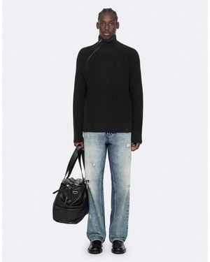 AllSaints Kit mit stehkragen - Schwarz