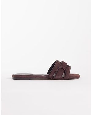 ALDO Elenaria Flat Sandal - Brown