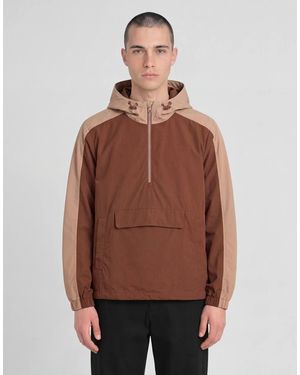 Lyle & Scott Mid Jackets Anorak Jacket - Brown