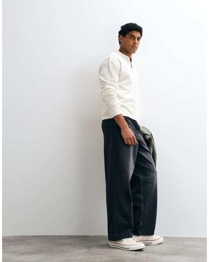 ASOS baggy Jeans - White