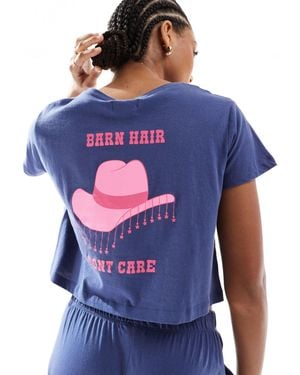 Brave Soul Pyjama Set - Blue