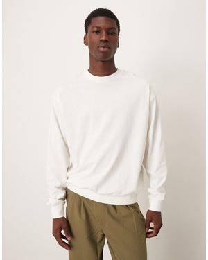 Mango – sweatshirt aus baumwolle - Weiß