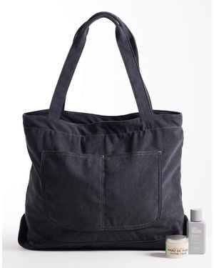 ASOS Cord Tote Bag - Black