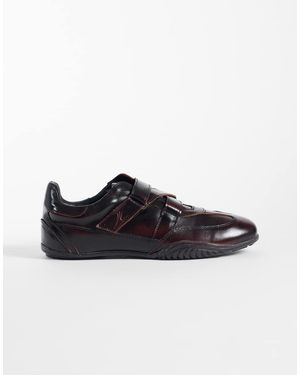 Bronx Tyl-aa Leather Trainers - Black