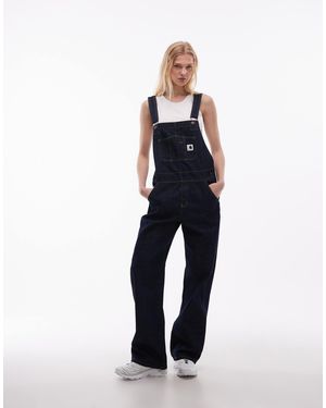 Carhartt – jeans-latzhose - Blau