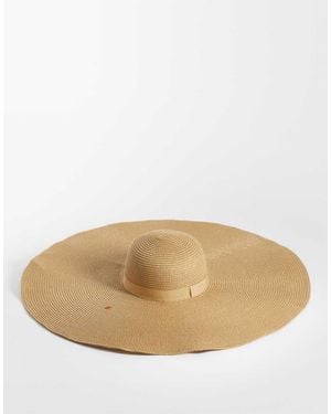ASOS Oversized Straw Hat - Natural