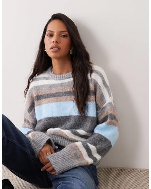 Cotton On Luxe Crew Neck Jumper - Grey