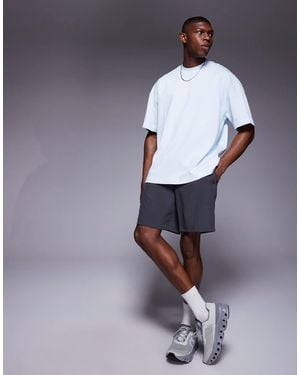 4505 Icon Boxy Heavyweight Cotton T-shirt With Quick Dry Finish - White