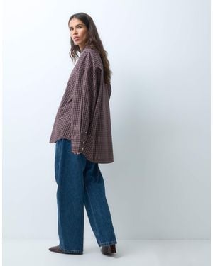 ASOS Xl Oversized Shirt - Blue