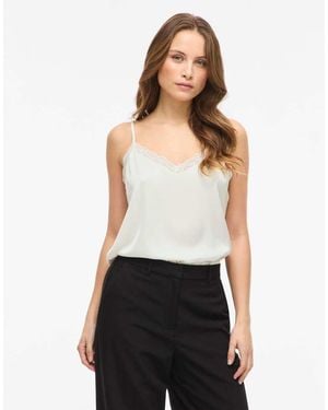 Vila Strap Top - White