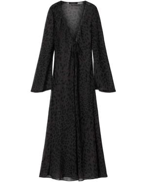AllSaints Vestido Maxi Zalia En Negro Savra