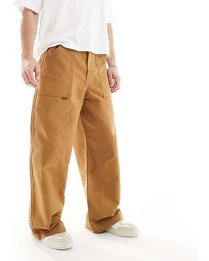 ASOS Super Baggy Trousers - Natural