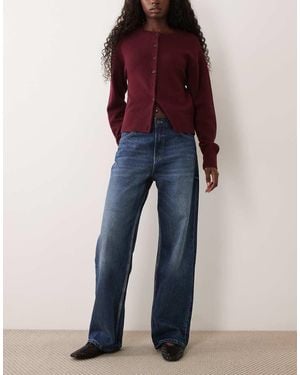 Mango Miami 100% Cotton Straight Jean - Blue