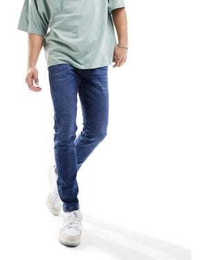 Only & Sons Warp Skinny Fit Jeans - Blue