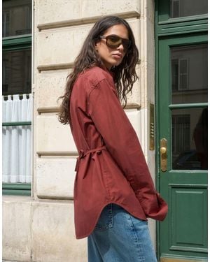 ASOS Hemd mit taillierter taille - Rot