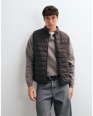 ASOS Liner Puffer Gilet - Grey