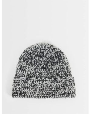 Obey Desmond Crotche Gebreide Beanie - Grijs