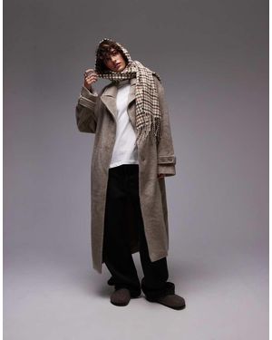 TOPSHOP Makkelijke Jas - Grijs