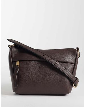 Accessorize Zachte Crossbody Tas Met Rits - Zwart