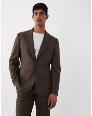 ASOS Slim Suit Blazer - Brown