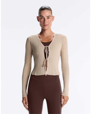 Oysho – strickjacke - Braun