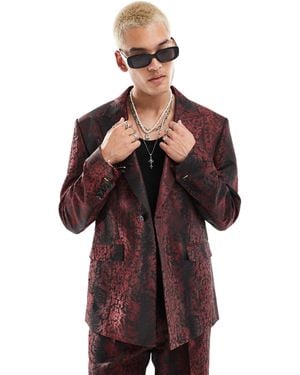 Twisted Tailor Veste - Rouge