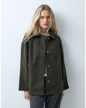 ONLY Nur durchgeknöpfte jacke - Grün